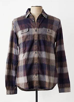 Chemise manches longues poches gris PETROL INDUSTRIES homme