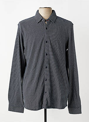 Chemise manches longues imprimé fantaisie bleu PETROL INDUSTRIES homme