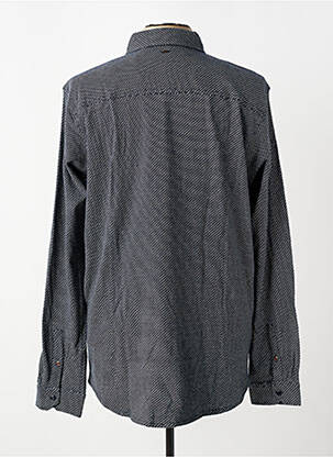 Chemise manches longues imprimé fantaisie bleu PETROL INDUSTRIES homme