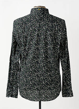 Chemise manches longues poches vert BENSON & CHERRY homme
