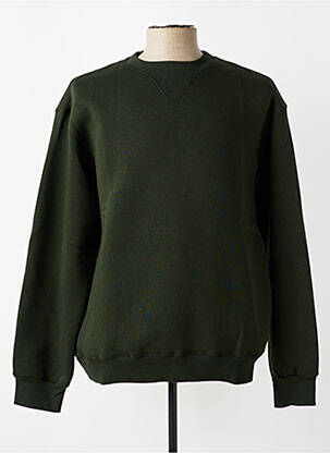 Sweat-shirt stretch manches longues vert IMPERIAL homme