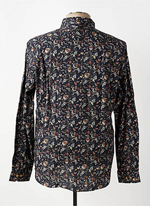 Chemise manches longues poches gris BENSON & CHERRY homme