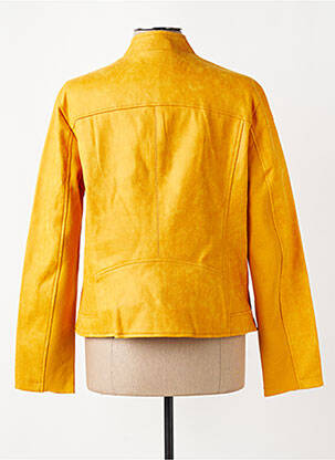 Veste casual col rond jaune DESIGUAL femme