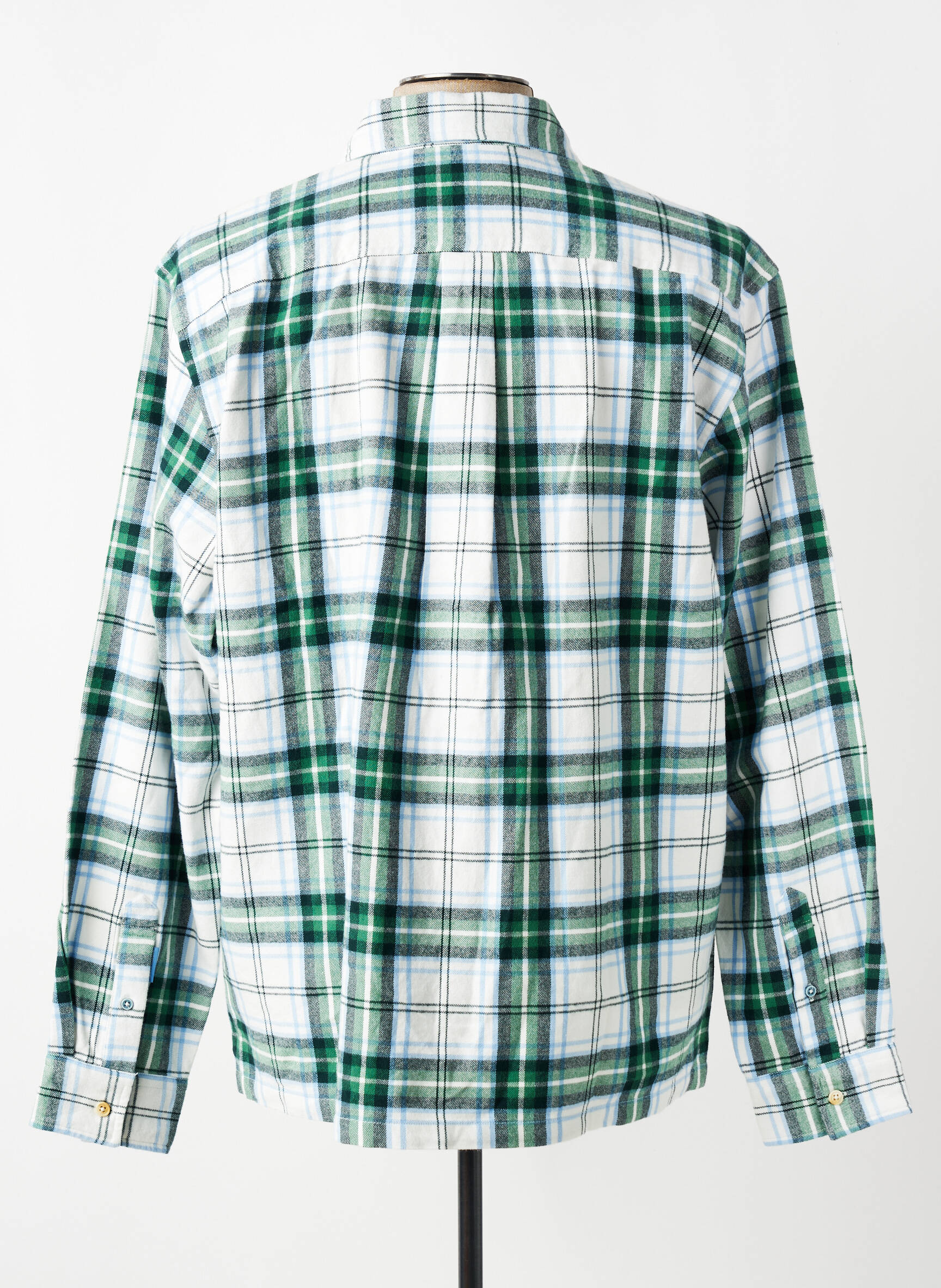 Chemise manches longues poches vert SCOTCH & SODA homme
