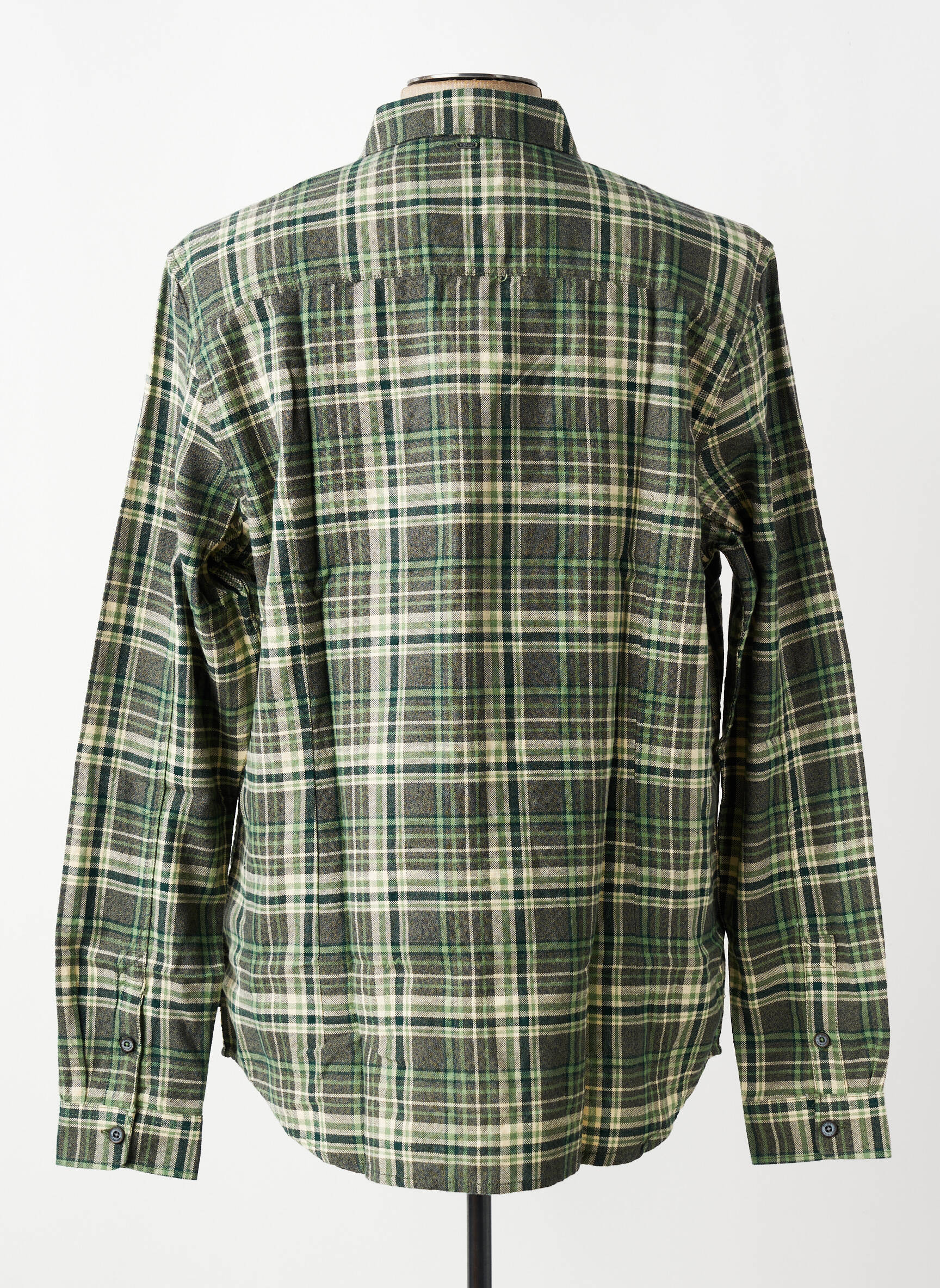 Chemise manches longues poches vert PETROL INDUSTRIES homme