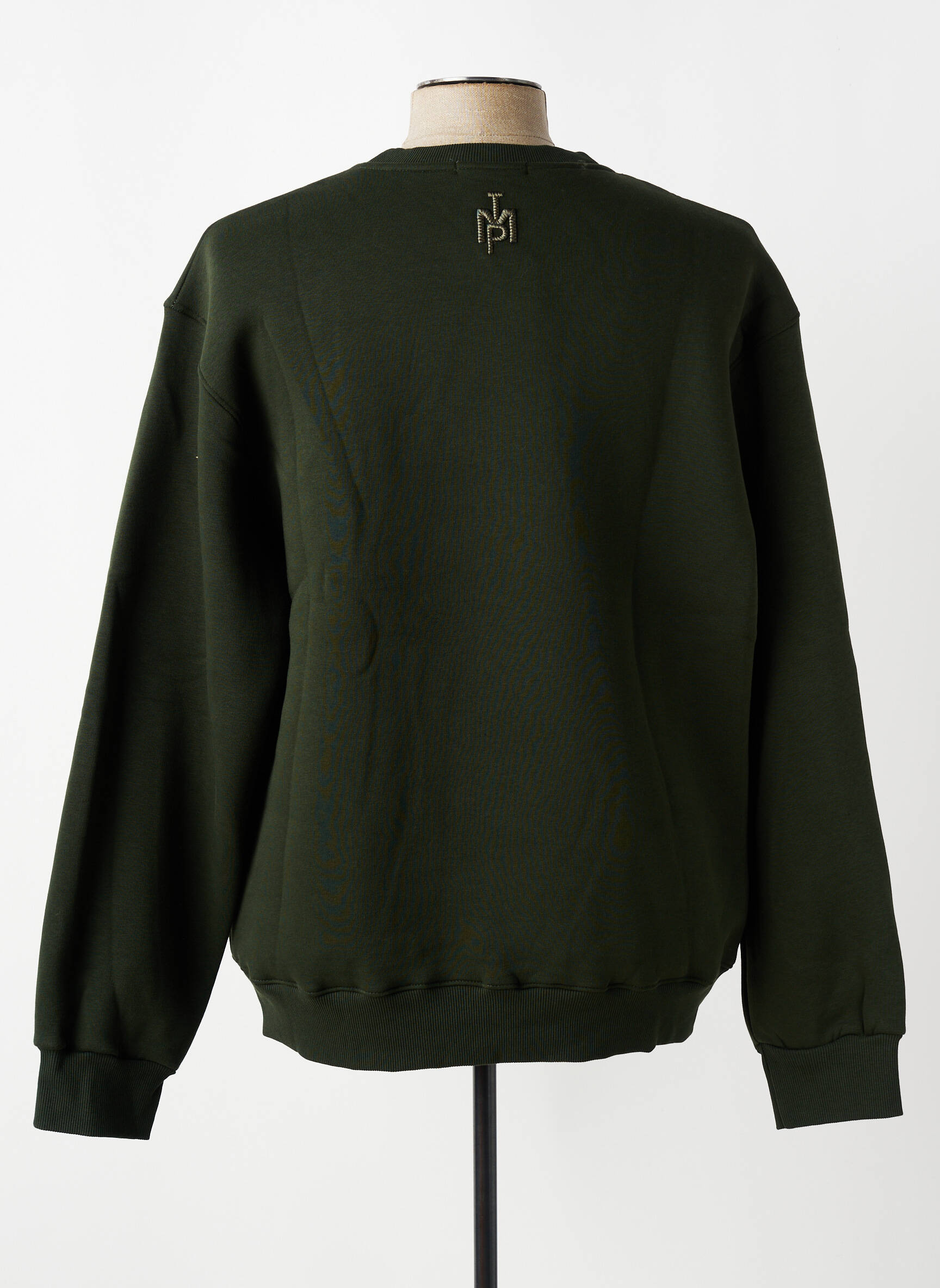 Sweat-shirt stretch manches longues vert IMPERIAL homme