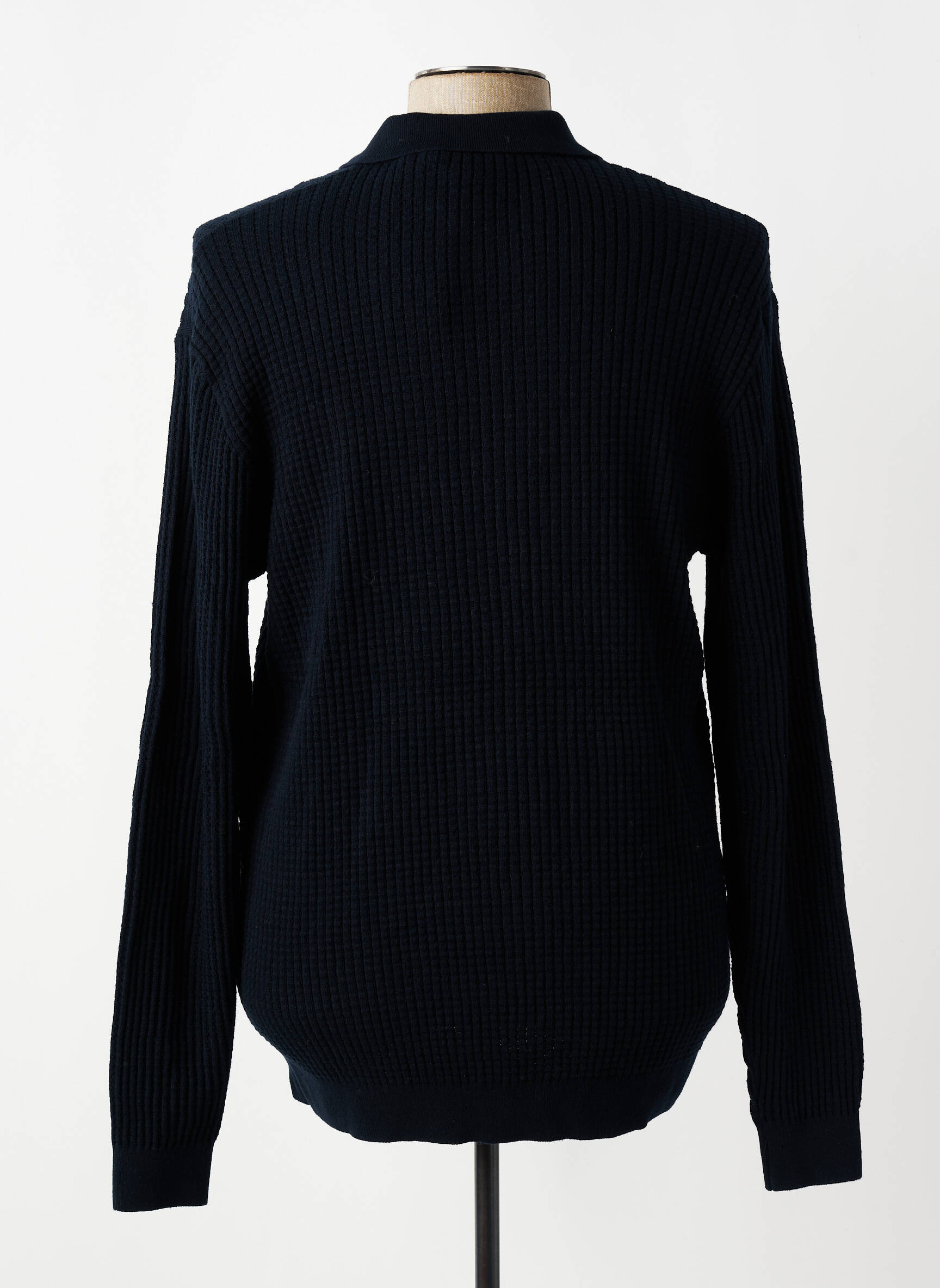Pull stretch manches longues bleu GARCIA femme