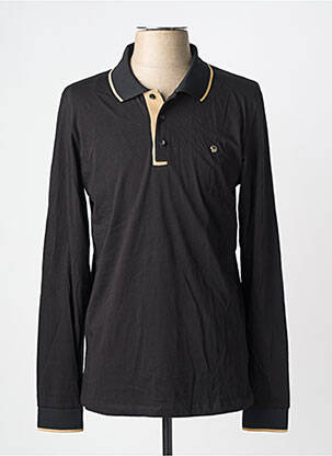 T-shirt stretch manches longues noir BENSON & CHERRY homme