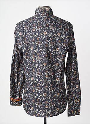 Chemise manches longues imprimé fantaisie gris BENSON & CHERRY homme