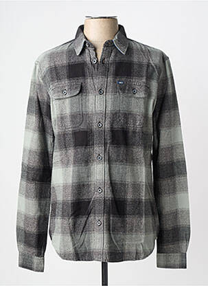 Chemise manches longues poches gris PETROL INDUSTRIES homme