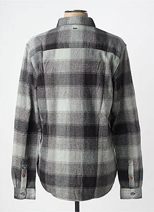Chemise manches longues poches gris PETROL INDUSTRIES homme