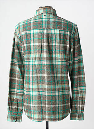 Chemise manches longues poches vert PETROL INDUSTRIES homme