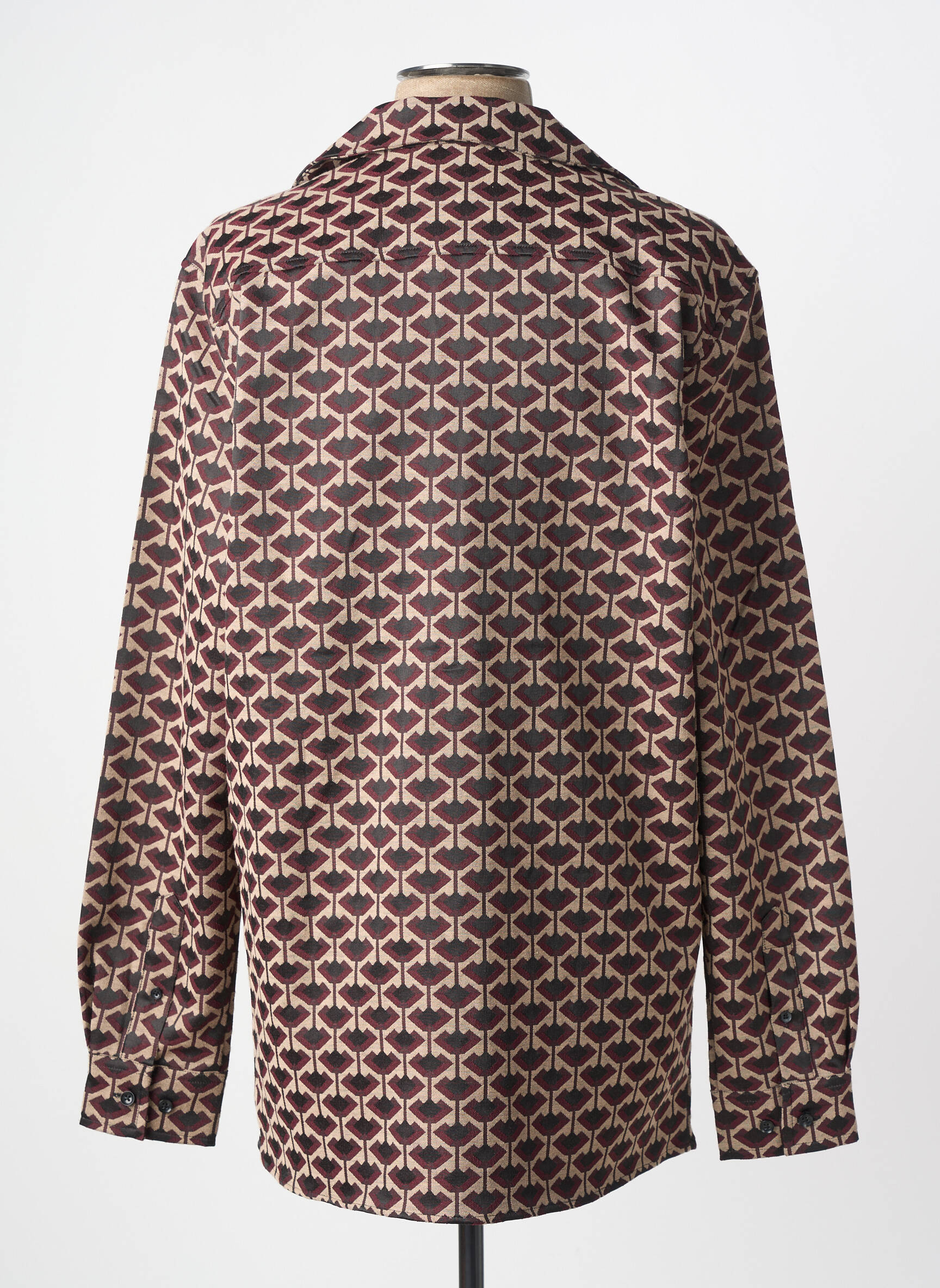 Veste casual fermeture boutonnée sur le devant marron SCOTCH & SODA homme