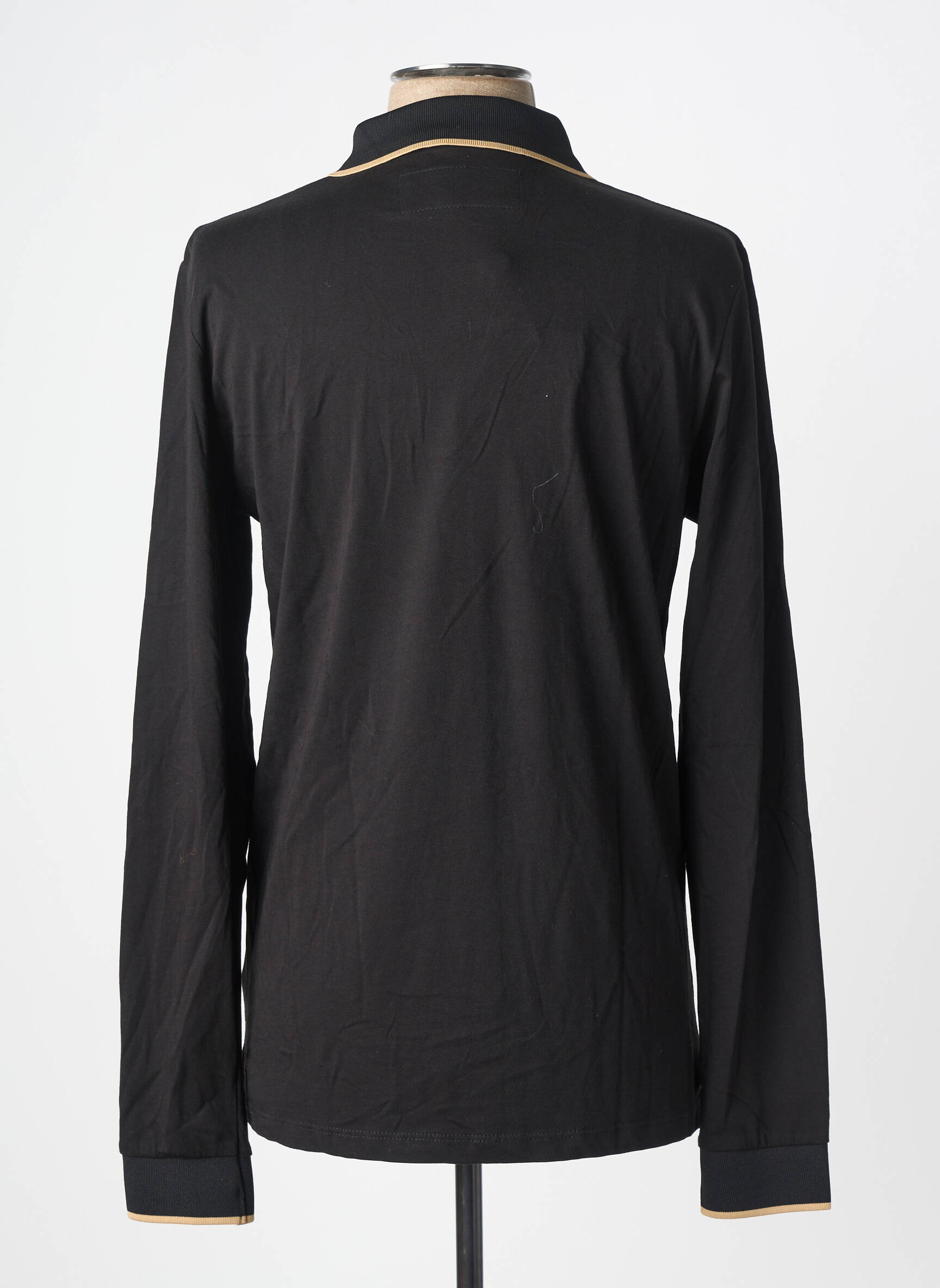 T-shirt stretch manches longues noir BENSON & CHERRY homme