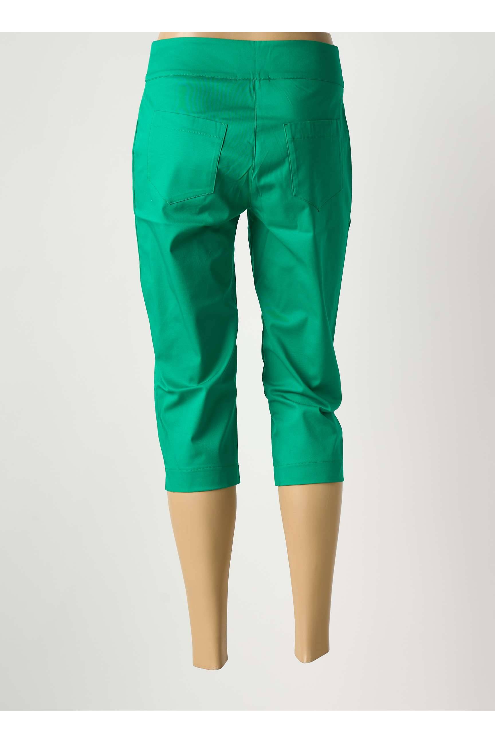 Pantacourt vert MALOKA femme