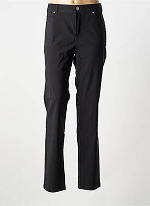 Pantalon droit stretch taille normale noir CISO femme