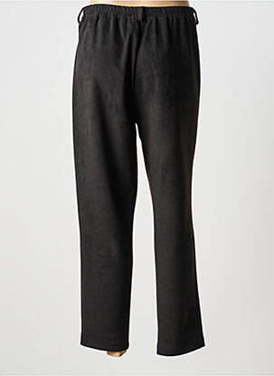 Pantalon droit stretch taille normale noir OLIVER JUNG femme