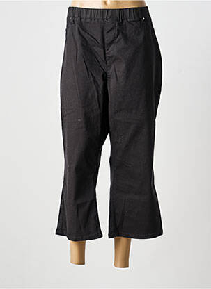 Pantalon 7/8 stretch taille normale noir CISO femme