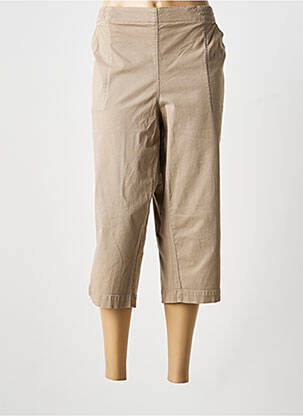 Pantacourt stretch beige STARK femme