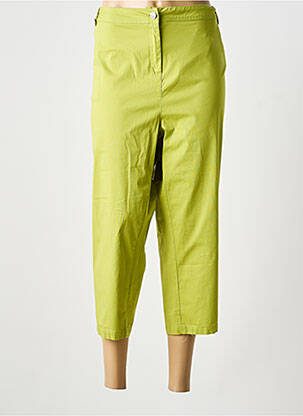 Pantacourt stretch vert AGATHE & LOUISE femme