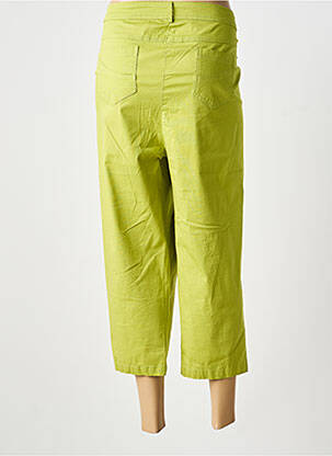 Pantacourt stretch vert AGATHE & LOUISE femme