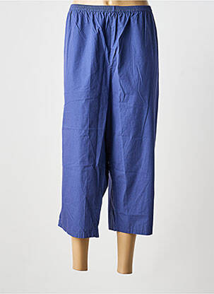 Pantacourt stretch taille normale bleu AGATHE & LOUISE femme