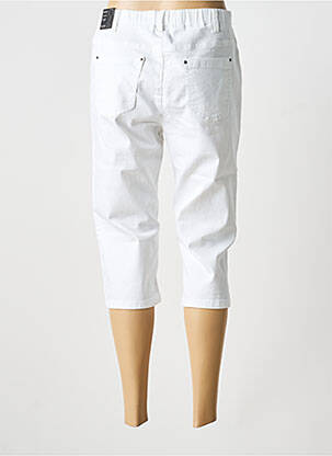 Pantacourt stretch blanc CISO femme