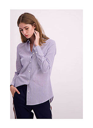 Chemisier bleu NIKKIE femme