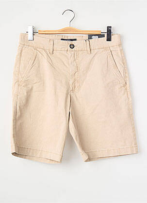Bermuda beige BRUCE & BUTLER  homme