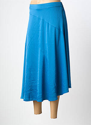 Jupe mi-longue bleu VERO MODA femme
