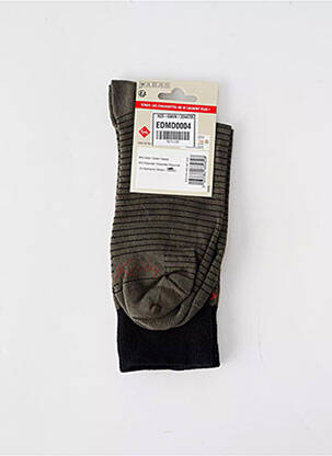 Chaussettes noir KINDY homme