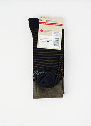 Chaussettes noir KINDY homme