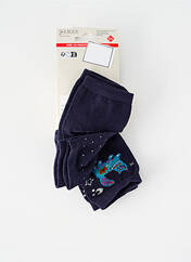 Chaussettes bleu KINDY pour femme seconde vue