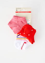 Chaussettes rose KINDY pour femme seconde vue
