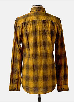 Chemise manches longues jaune ONLY&SONS homme