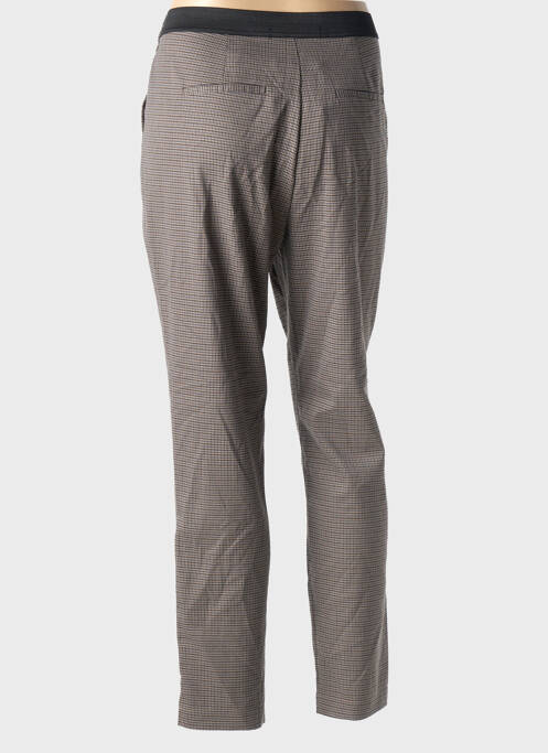 Pantalon slim marron VERO MODA femme