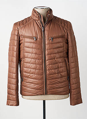 Doudoune marron DELAHAYE homme