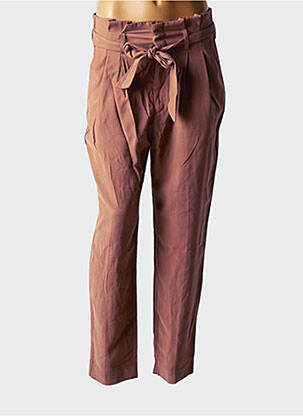 Pantalon slim marron ONLY femme