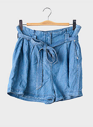 Short bleu SUPERDRY femme