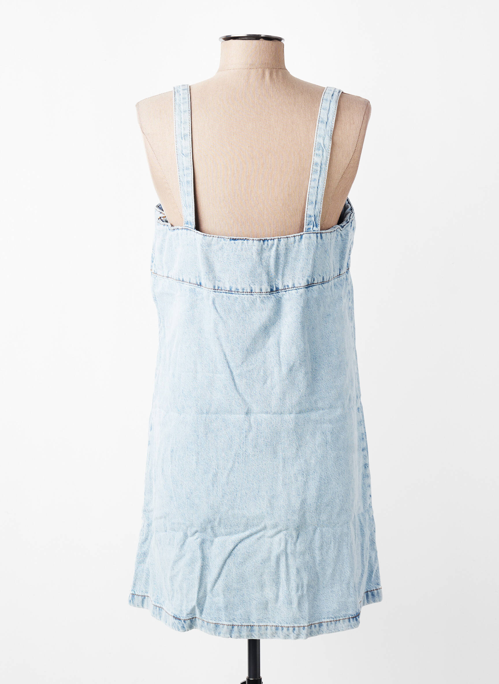 Robe courte bleu MANGO femme
