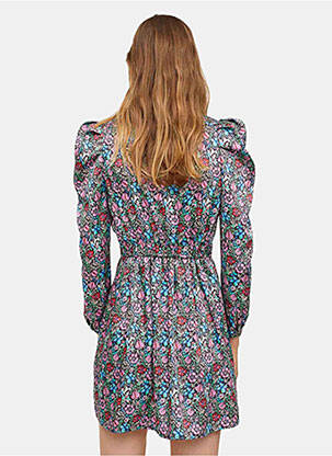 Robe courte noir MANGO femme
