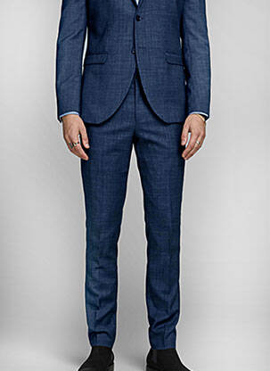 Pantalon chino bleu JACK & JONES homme