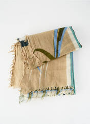 Foulard beige STORIATIPIC pour femme seconde vue