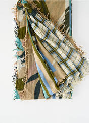 Foulard beige STORIATIPIC pour femme seconde vue