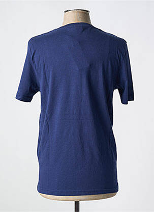 T-shirt col rond bleu FILA homme