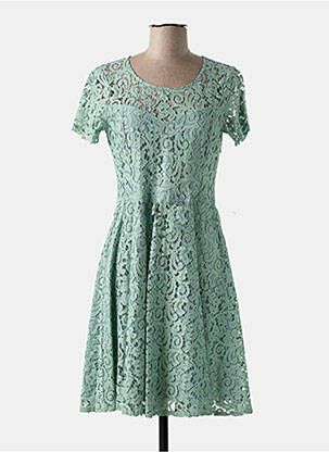 Robe mi-longue vert PAUL BRIAL femme