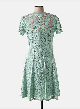 Robe mi-longue vert PAUL BRIAL femme