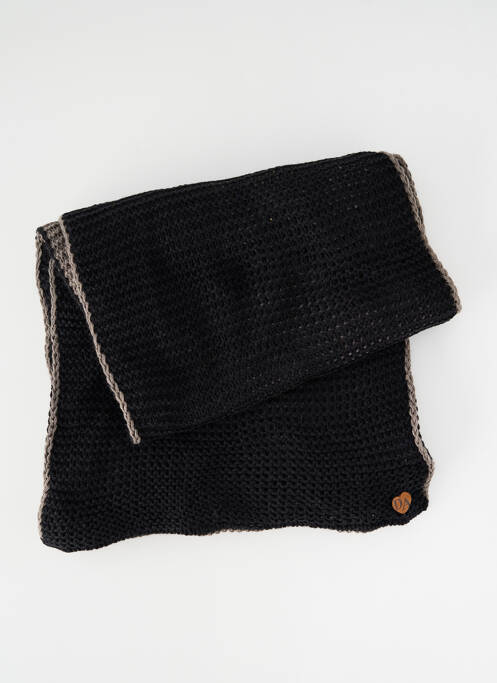 Echarpe noir DOUBLE AGENT femme