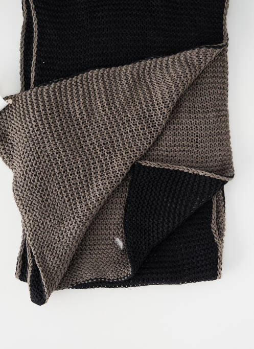 Echarpe noir DOUBLE AGENT femme