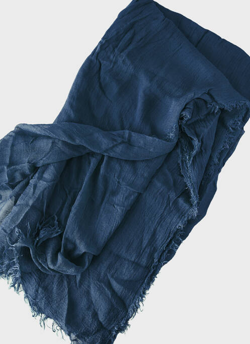 Foulard bleu FRANSA femme